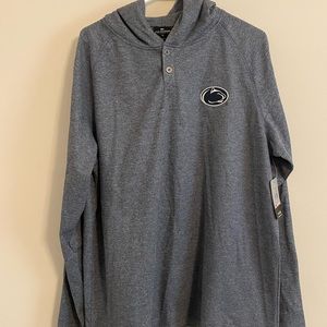 Penn State Henley Hoodie (New w/ Tags)